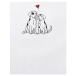 Two Dogs Puppy Love flyers