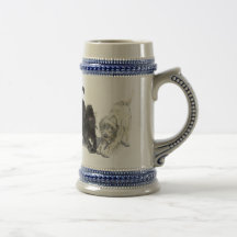 Two Doodles Stein Mug