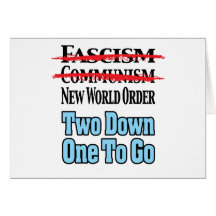 Two Down, One To Go Greeting Card