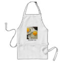 TWO EGGS REALISM ARTWORK aprons