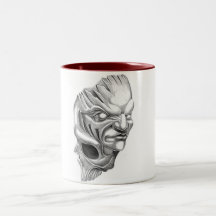 TWO FACES COFFEE MUG