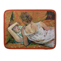 Two Friends by Toulouse-Lautrec  (Version 2) Sleeves For MacBook Pro