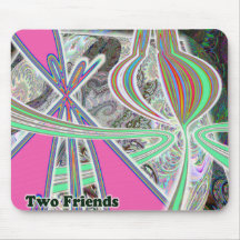 Two Friends mousepad