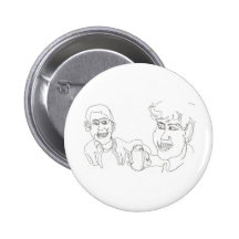 Two Friends Pinback Buttons