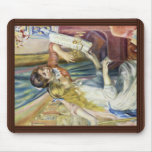 Two Girls At The Piano,  By Pierre-Auguste Renoir Mousepads