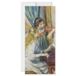 Two Girls At The Piano,  By Pierre-Auguste Renoir rack cards