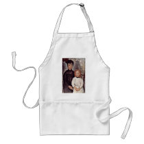 Two Girls By Modigliani Amedeo Aprons