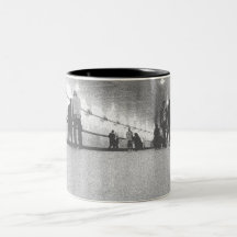 Two Girls In The Metro Coffee Mugs