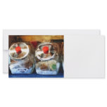 Two Glass Cookie Jars rack cards