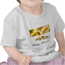 Two Gold Wedding Rings T Shirts