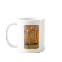 Two Grazing Horses In the Autumn Mug