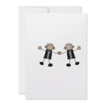 Two Grooms Dancing Happy