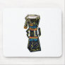 Two Headed Hand Drum Tribal version graphic Mousepads