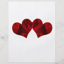 Two hearts Beating As One Custom Flyer