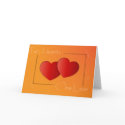 Two Hearts Card