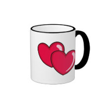 Two Hearts Coffee Mug