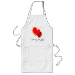 Two hearts in love aprons