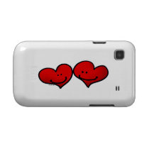 Two hearts in love casemate cases
