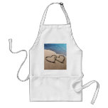 Two Hearts In The Sand Aprons