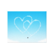 two hearts in the sky