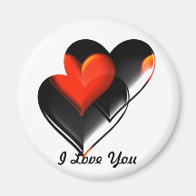 "Two Hearts"* Magnet