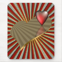 Two Hearts Mouse Pads