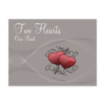 Two Hearts Postcard