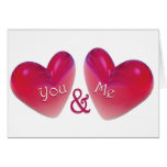 Two Hearts Romantic Cards