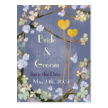 Two Hearts: Save the Date Wedding Postcards