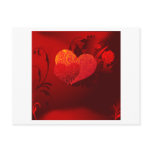 Two Hearts Valentine postcards