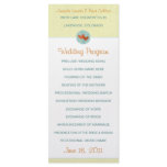 Two Hearts Wedding Programs rack cards