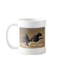 Two hippos mugs