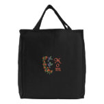Two Hummingbirds for Mum embroidered bags