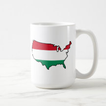 Two-Image Mug: Hungarian in USA