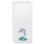 two jumping dolphins rack cards