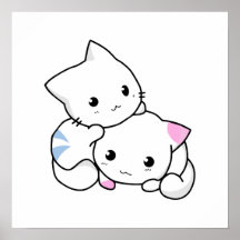 Two Kittens Print