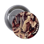 Two Ladies By Carpaccio Vittore Pinback Buttons