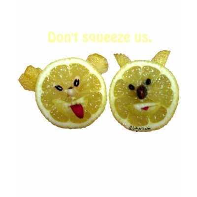 Two Lemon Faces T-Shirt /Apparel by zooogle