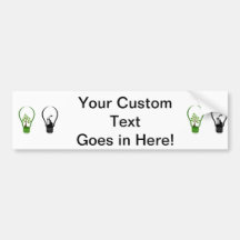 two lightbulbs one eco one black city.png bumper sticker