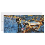 Two Men Fishing rack cards