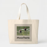 Two Moorhens Tote Bags