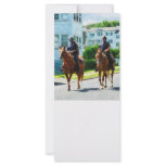 Two Mounted Police rack cards