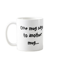 Two mugs - English tea mug
