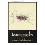 two mushy gayspiders cards