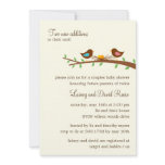 Two New Eggs Twins Baby Shower Invitation