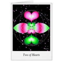 Two of Hearts Card