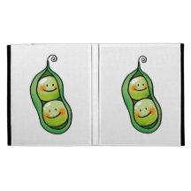 Two peas in a pod iPad case