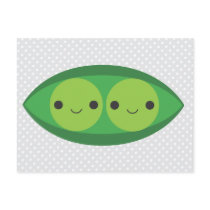 Two Peas in a Pod Postcard