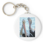 Two Pelicans Keychain