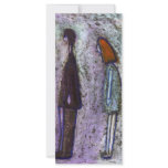 TWO PEOPLE FIGHTING rack cards